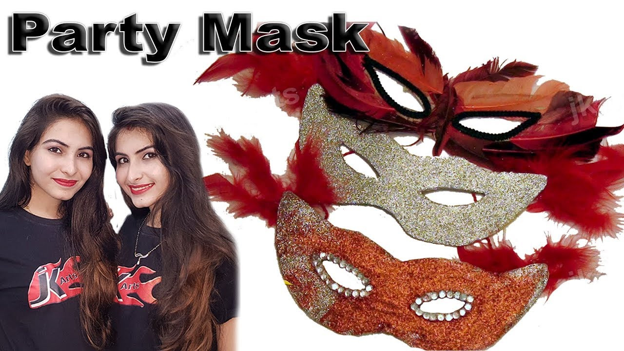 Best ideas about How To Make A DIY Face Mask
. Save or Pin Party Mask Face Mask DIY How to make JK Arts 119 Now.