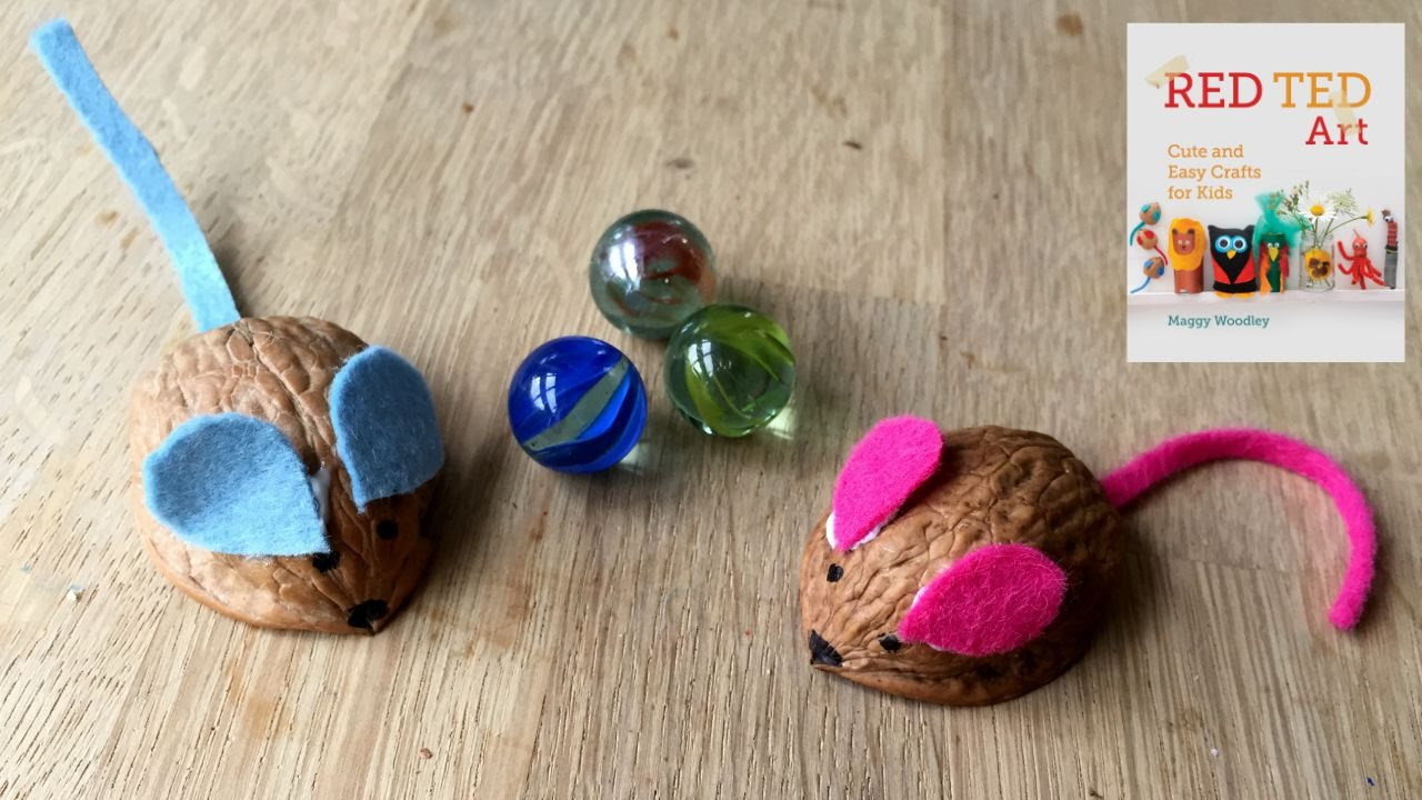Best ideas about How To Make Crafts For Kids
. Save or Pin How to Make Walnut Mice Cute Crafts for Kids Now.