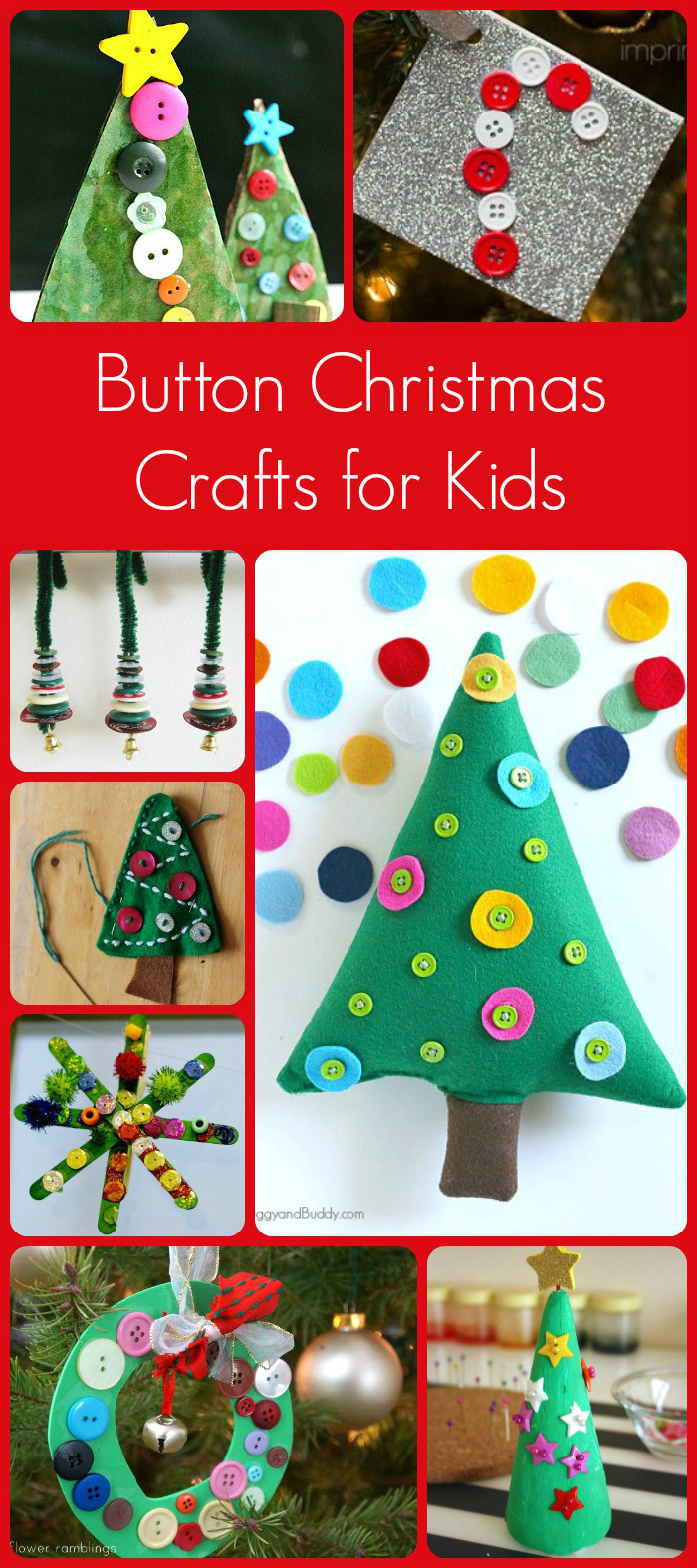 Best ideas about How To Make Crafts For Kids
. Save or Pin Button Christmas Crafts for Kids to Make Now.