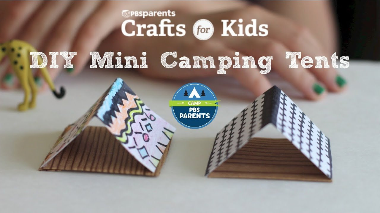 Best ideas about How To Make Crafts For Kids
. Save or Pin DIY Mini Tents Crafts for Kids Now.