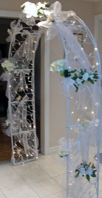 Best ideas about How To Make DIY Lighted Wedding Columns
. Save or Pin idea to decorate the arch Ideas Now.