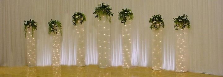 Best ideas about How To Make DIY Lighted Wedding Columns
. Save or Pin how to make your own lighted netting backdrop Google Now.