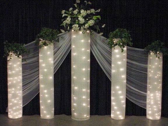 Best ideas about How To Make DIY Lighted Wedding Columns
. Save or Pin chicken wire and lights Now.