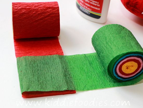 Best ideas about How To Make Kids Craft
. Save or Pin Christmas crafts for kids crepe paper Christmas tree Now.