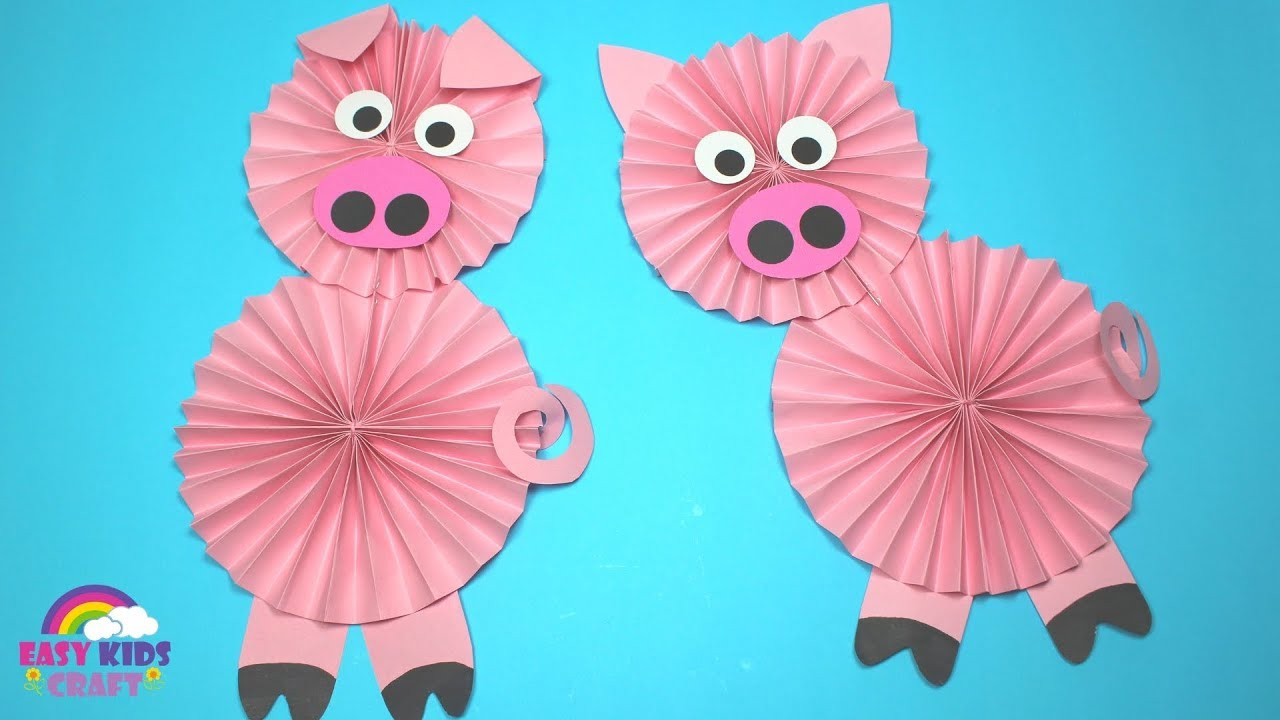 Best ideas about How To Make Kids Craft
. Save or Pin How to Make a Paper Pig Now.