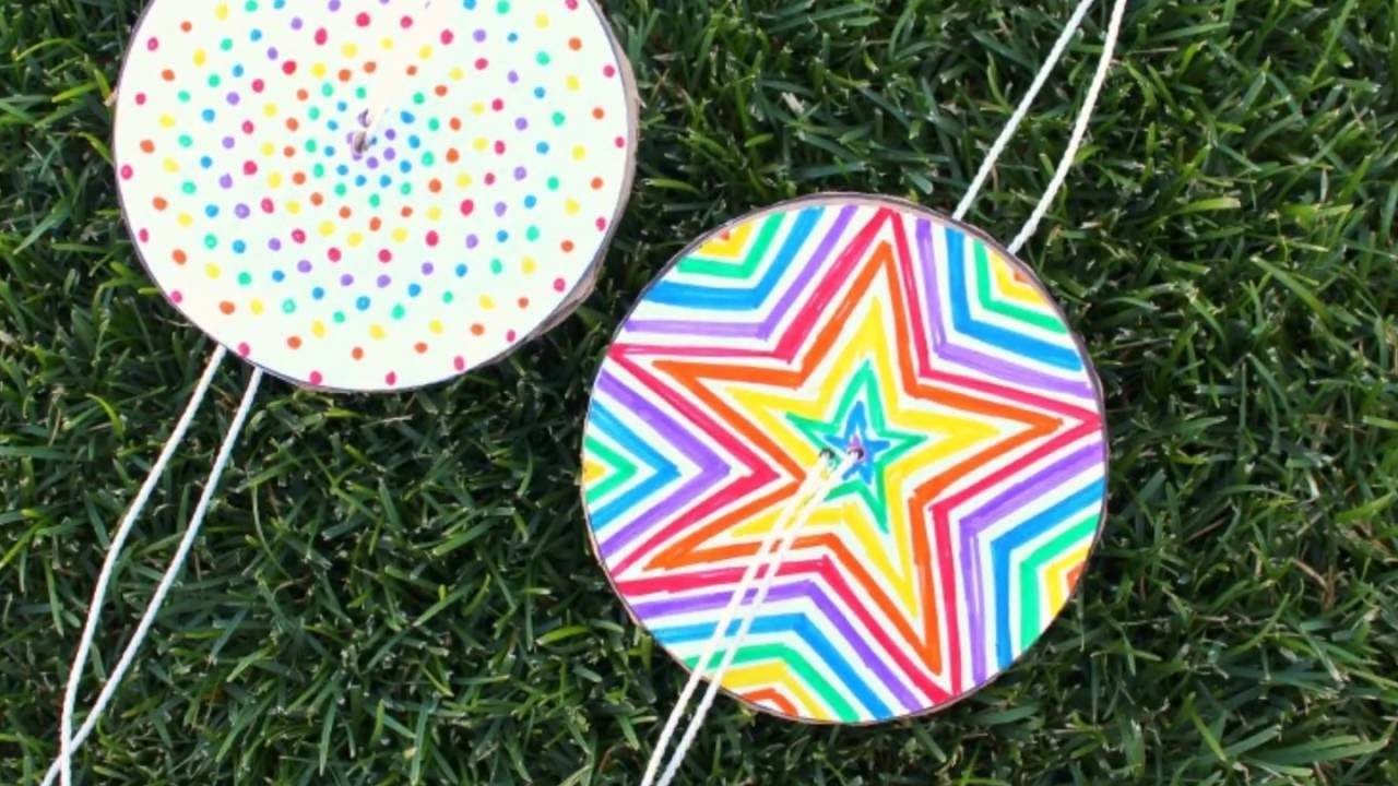 Best ideas about How To Make Kids Craft
. Save or Pin how to make a paper spinner great kids craft Now.
