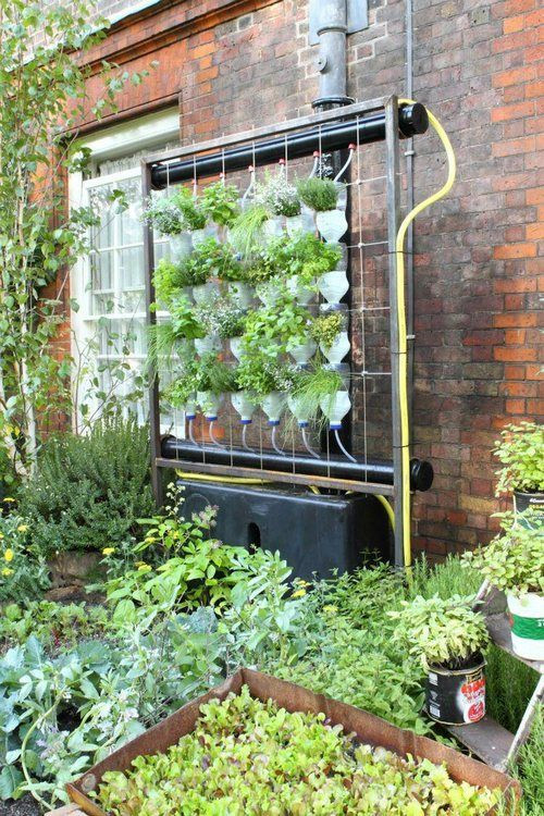 Best ideas about Hydroponic Herb Garden DIY
. Save or Pin A very innovative DIY outdoor hydroponic herb garden Now.