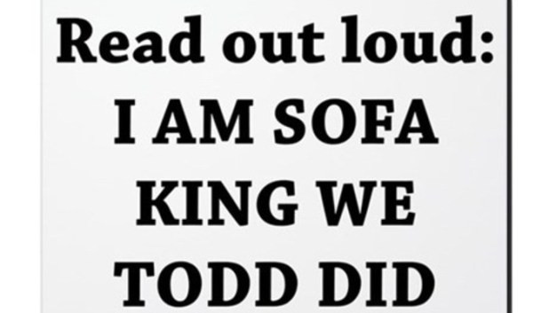 Best ideas about I Am Sofa King We Todd Did
. Save or Pin im sofa king Now.