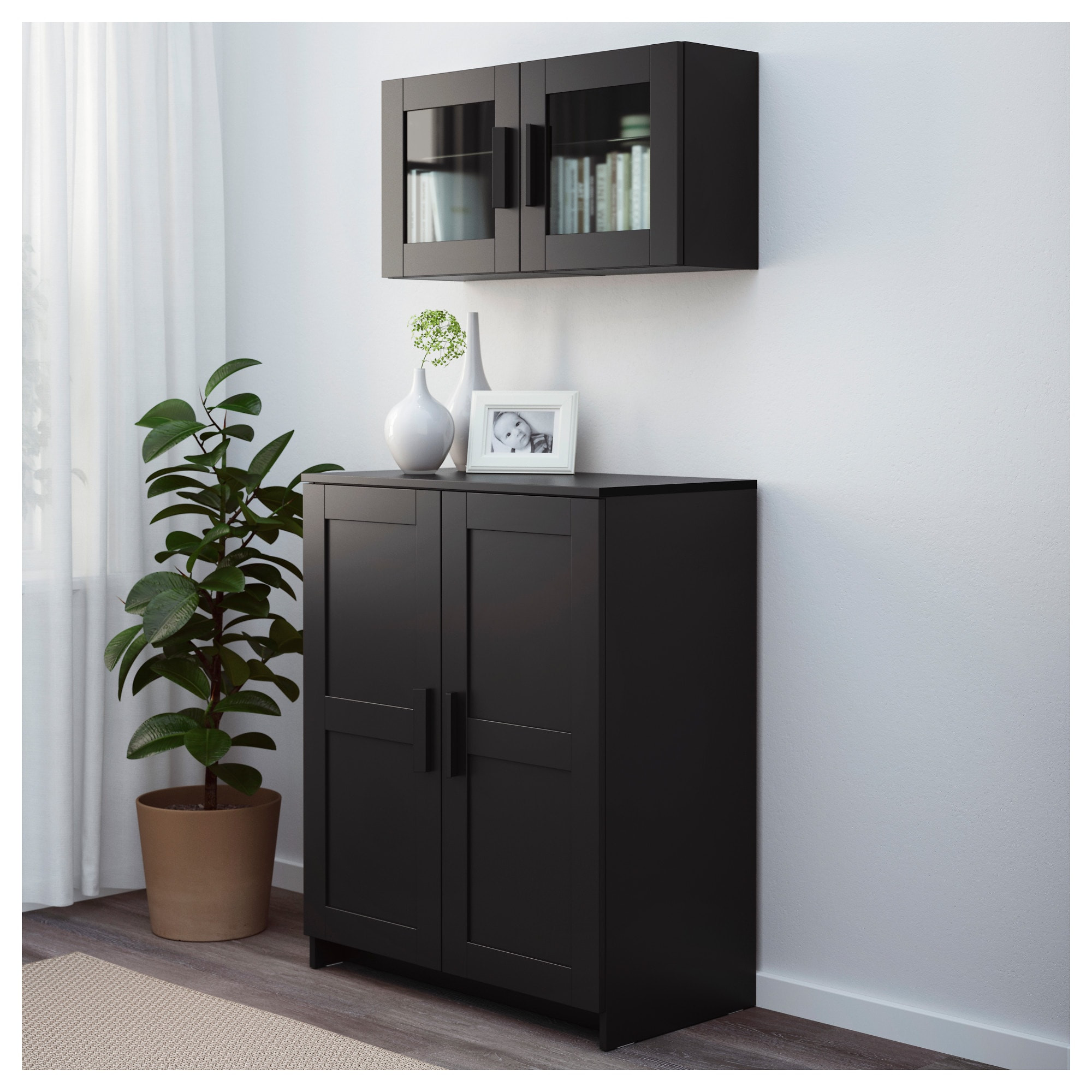 Best ideas about Ikea Cabinet Doors
. Save or Pin BRIMNES Cabinet with doors Black 78x95 cm IKEA Now.