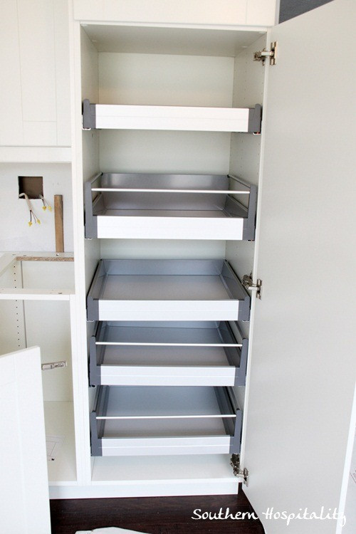 Best ideas about Ikea Kitchen Pantry
. Save or Pin Week 18 House Renovation Stainless Steel and White Now.