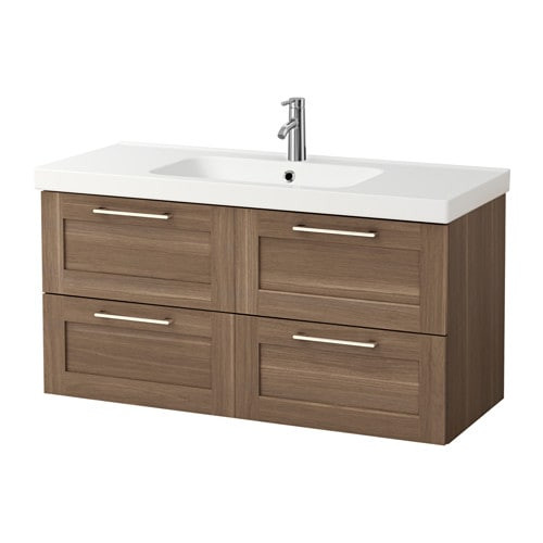 Best ideas about Ikea Sink Cabinet
. Save or Pin GODMORGON ODENSVIK Sink cabinet with 4 drawers walnut Now.