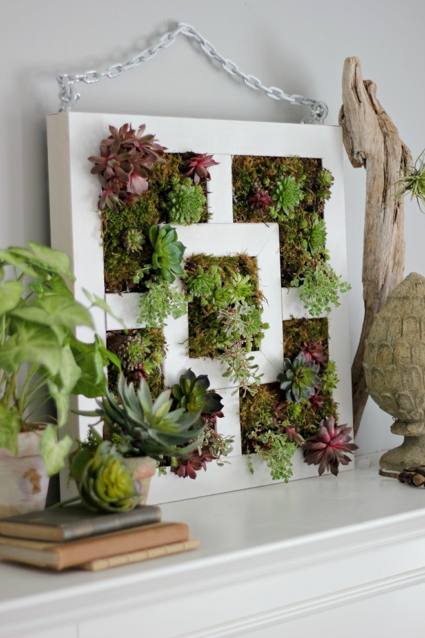 Best ideas about Ikea Vertical Garden
. Save or Pin Ikea Lack table hack to Succulent vertical garden Now.