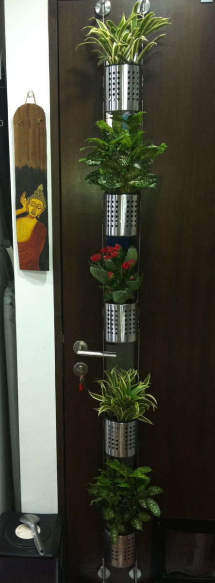 Best ideas about Ikea Vertical Garden
. Save or Pin Vertical garden for small plants or herbs IKEA Hackers Now.