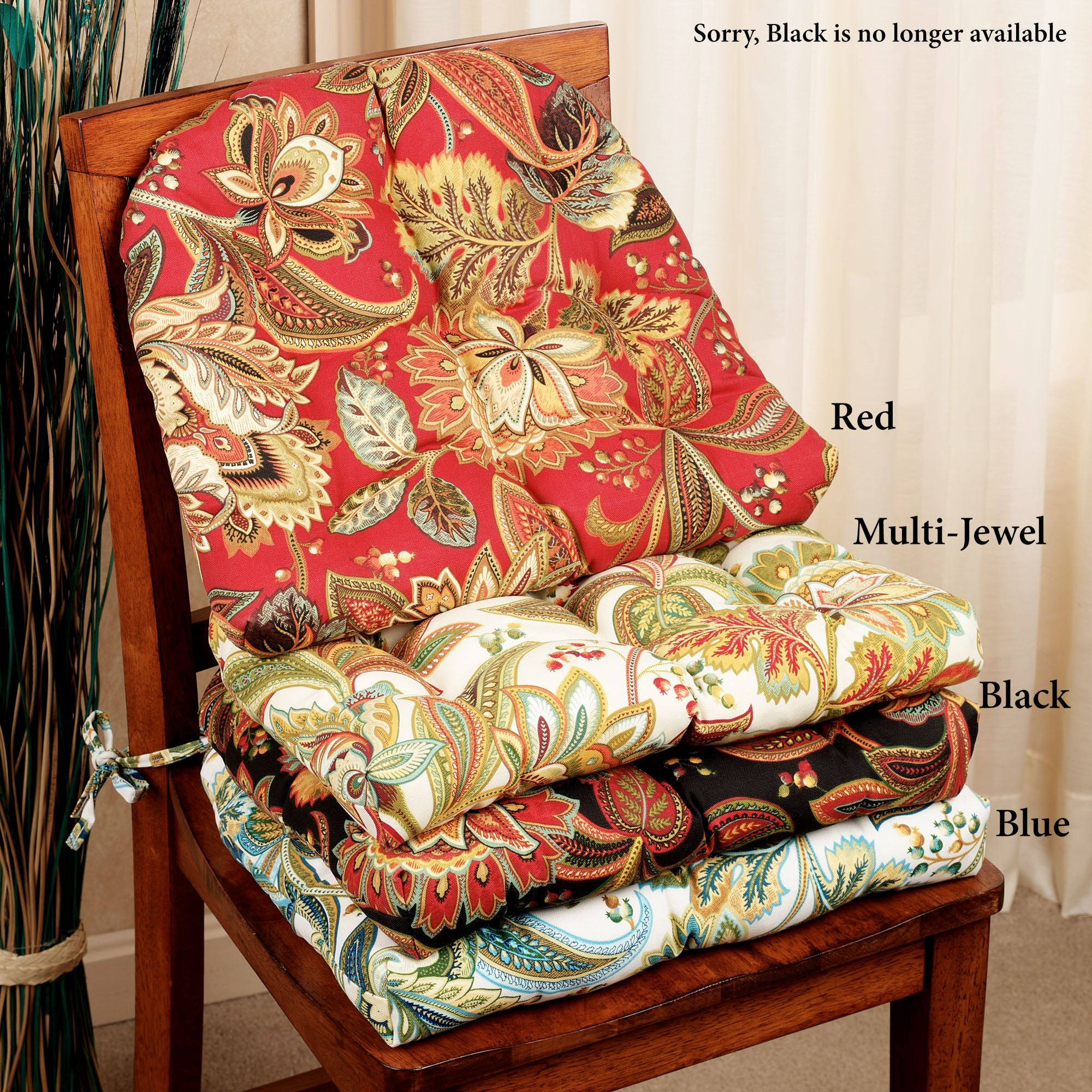 Best ideas about Indoor Chair Cushions
. Save or Pin Valbella Jacobean Floral Indoor Outdoor Chair Cushion Set Now.