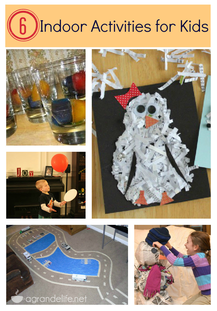 Best ideas about Indoor Crafts For Kids
. Save or Pin 6 Indoor Activities for Kids Now.