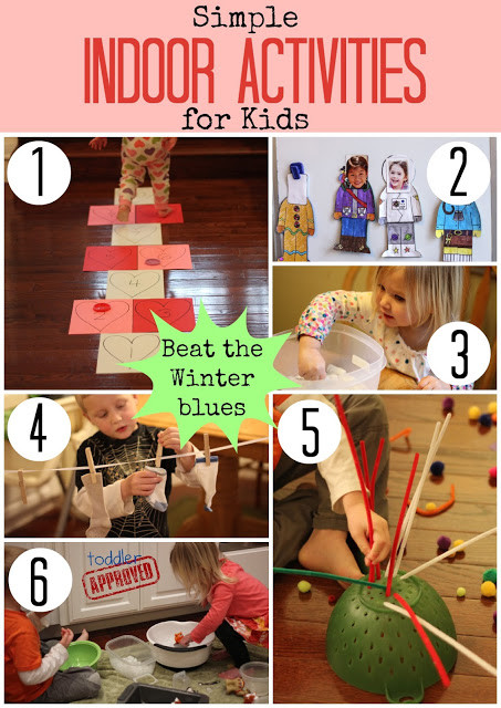 Best ideas about Indoor Crafts For Kids
. Save or Pin Toddler Approved Simple Indoor Activities for Kids Now.