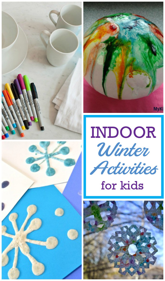 Best ideas about Indoor Crafts For Kids
. Save or Pin Indoor Winter Activities for Kids Design Dazzle Now.