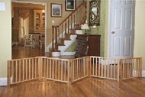 Best ideas about Indoor Dog Fence DIY
. Save or Pin Details about Wood Dog Pet Gate Indoor Barrier Free Now.