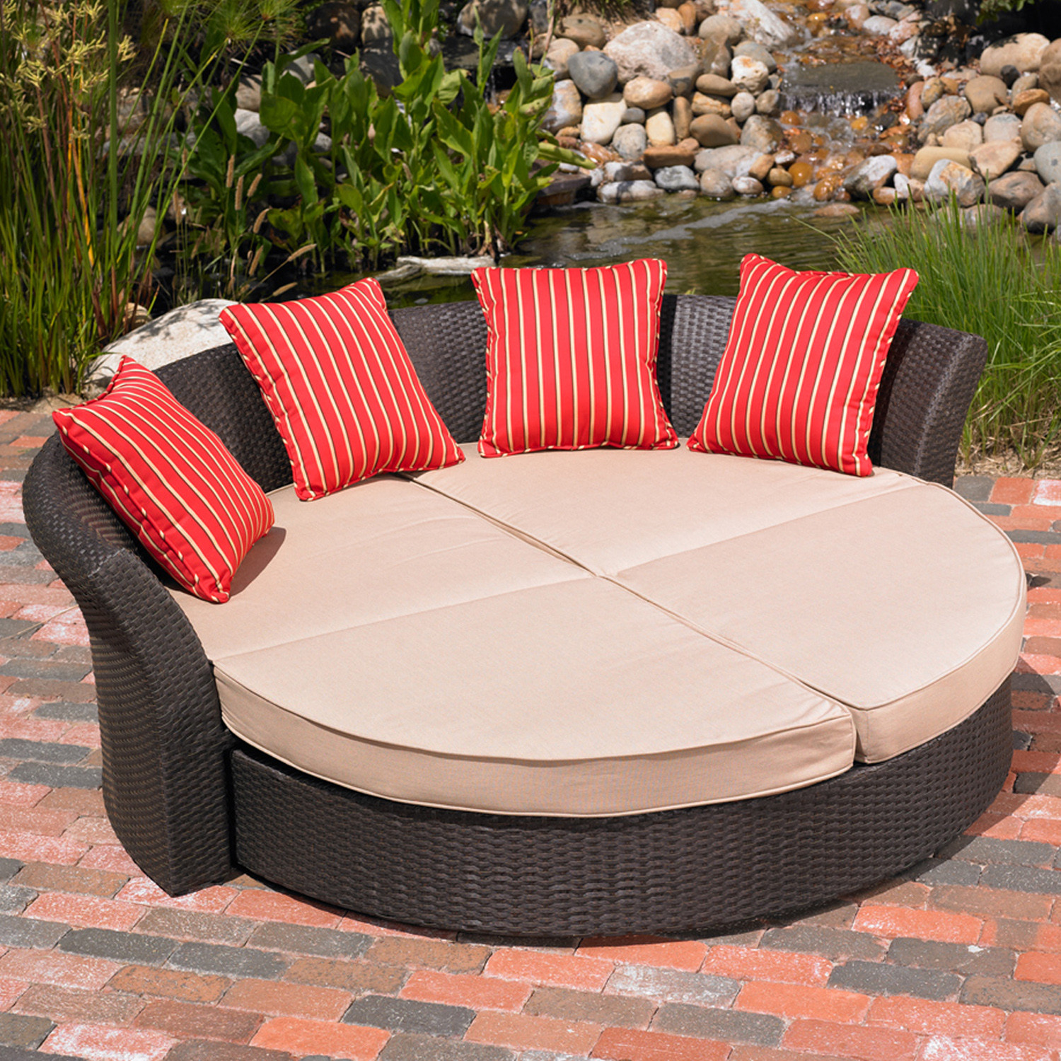 Best ideas about Indoor Patio Furniture
. Save or Pin Mission Hills Corinth Daybed Indoor Outdoor Patio Lawn Now.