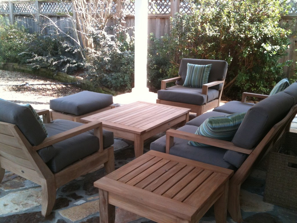 Best ideas about Indoor Patio Furniture
. Save or Pin 6 PC LARGE TEAK WOOD GARDEN INDOOR OUTDOOR PATIO SOFA SET Now.