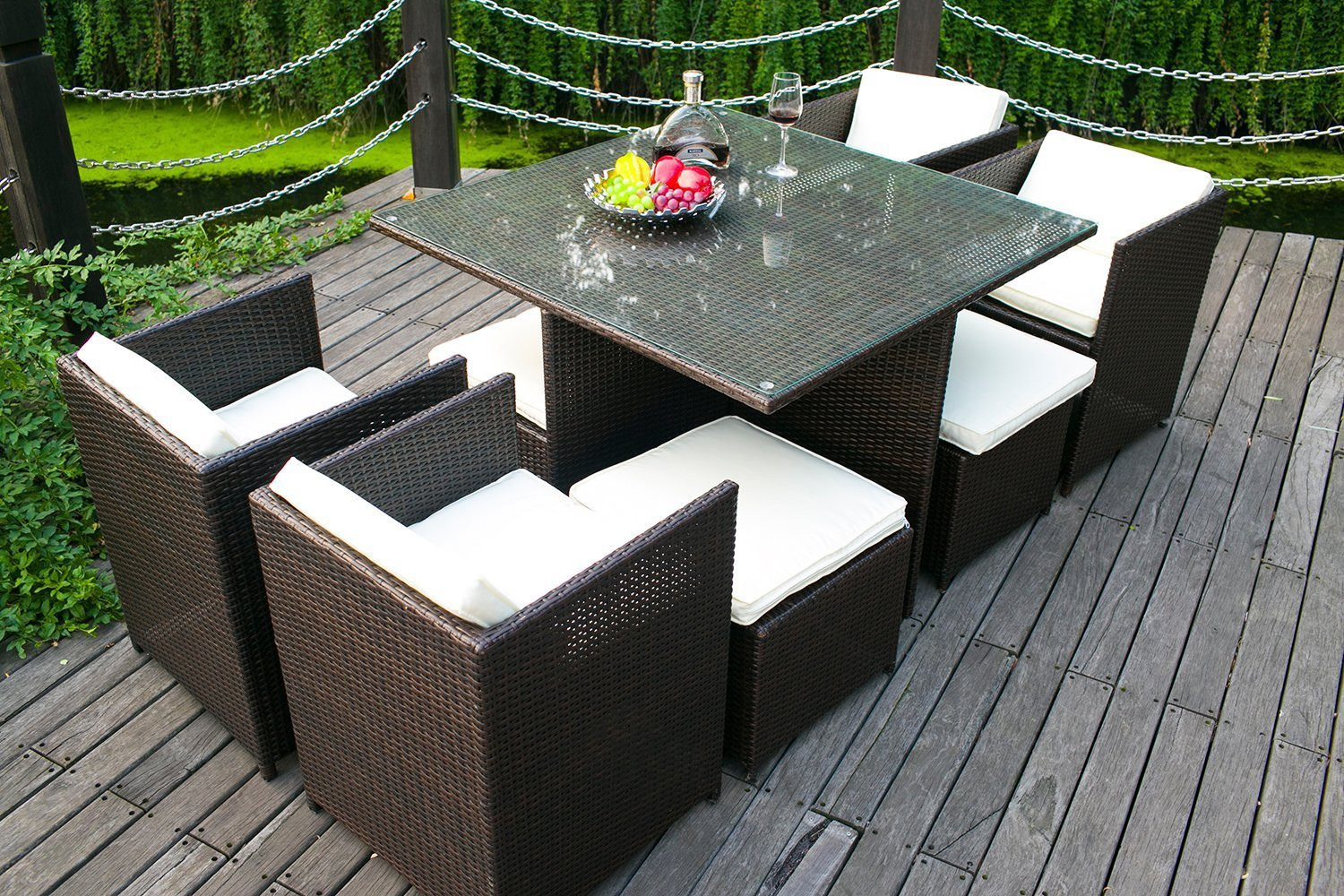 Best ideas about Indoor Patio Furniture
. Save or Pin Outdoor Patio Furniture Sofa Indoor Wicker Cushions Rattan Now.