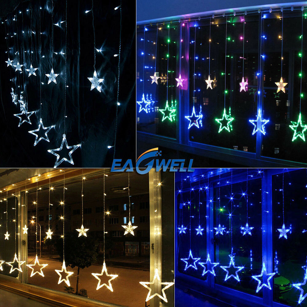 Best ideas about Indoor String Lights
. Save or Pin 138 LED 12 Hanging Stars Fairy String Lights indoor Now.