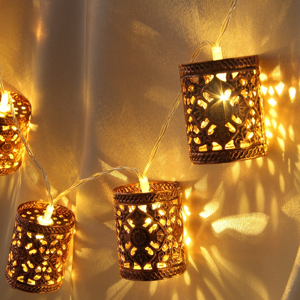 Best ideas about Indoor String Lights
. Save or Pin 20 LED Lantern String Lights Indoor Outdoor 2 2M Festival Now.