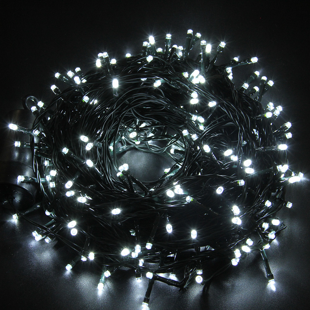 Best ideas about Indoor String Lights
. Save or Pin 72 300 LED Christmas Xmas Outdoor Indoor String Light Now.