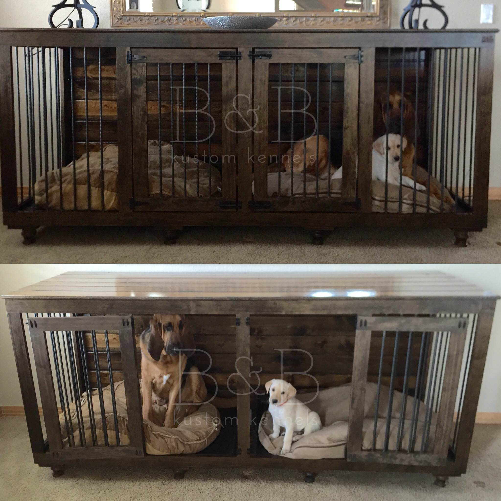 Best ideas about Indoor Wooden Dog Kennel DIY
. Save or Pin Double Doggie Den Now.