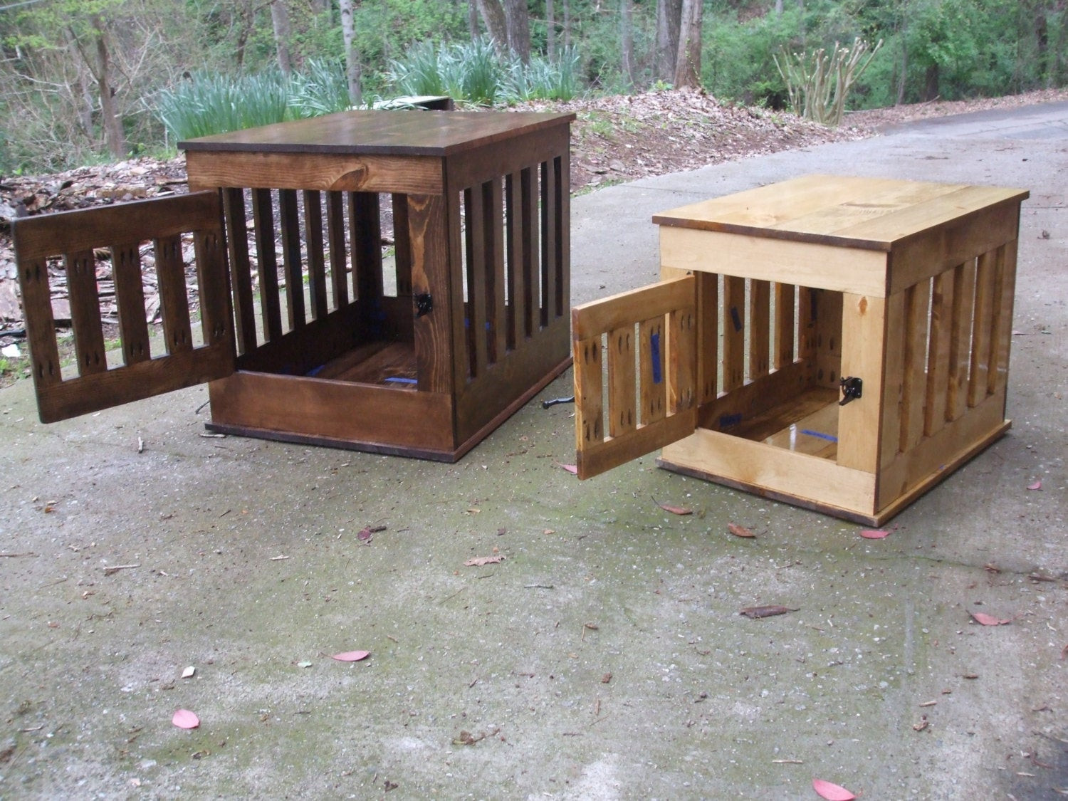 Best ideas about Indoor Wooden Dog Kennel DIY
. Save or Pin Dog Crate End Table Wooden Dog Kennel Indoor Wood Dog House Now.