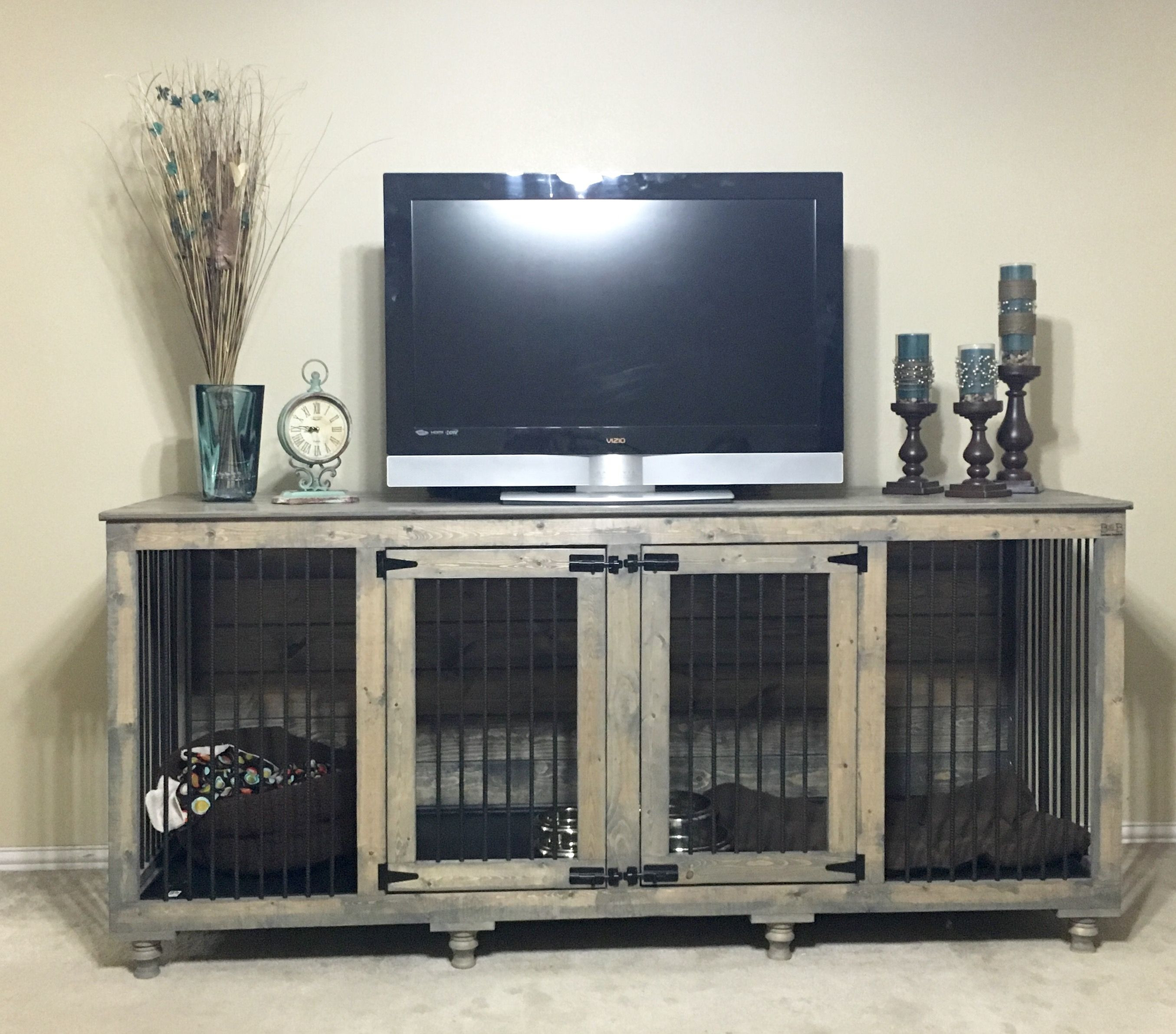 Best ideas about Indoor Wooden Dog Kennel DIY
. Save or Pin Double Doggie Den Puppy Now.