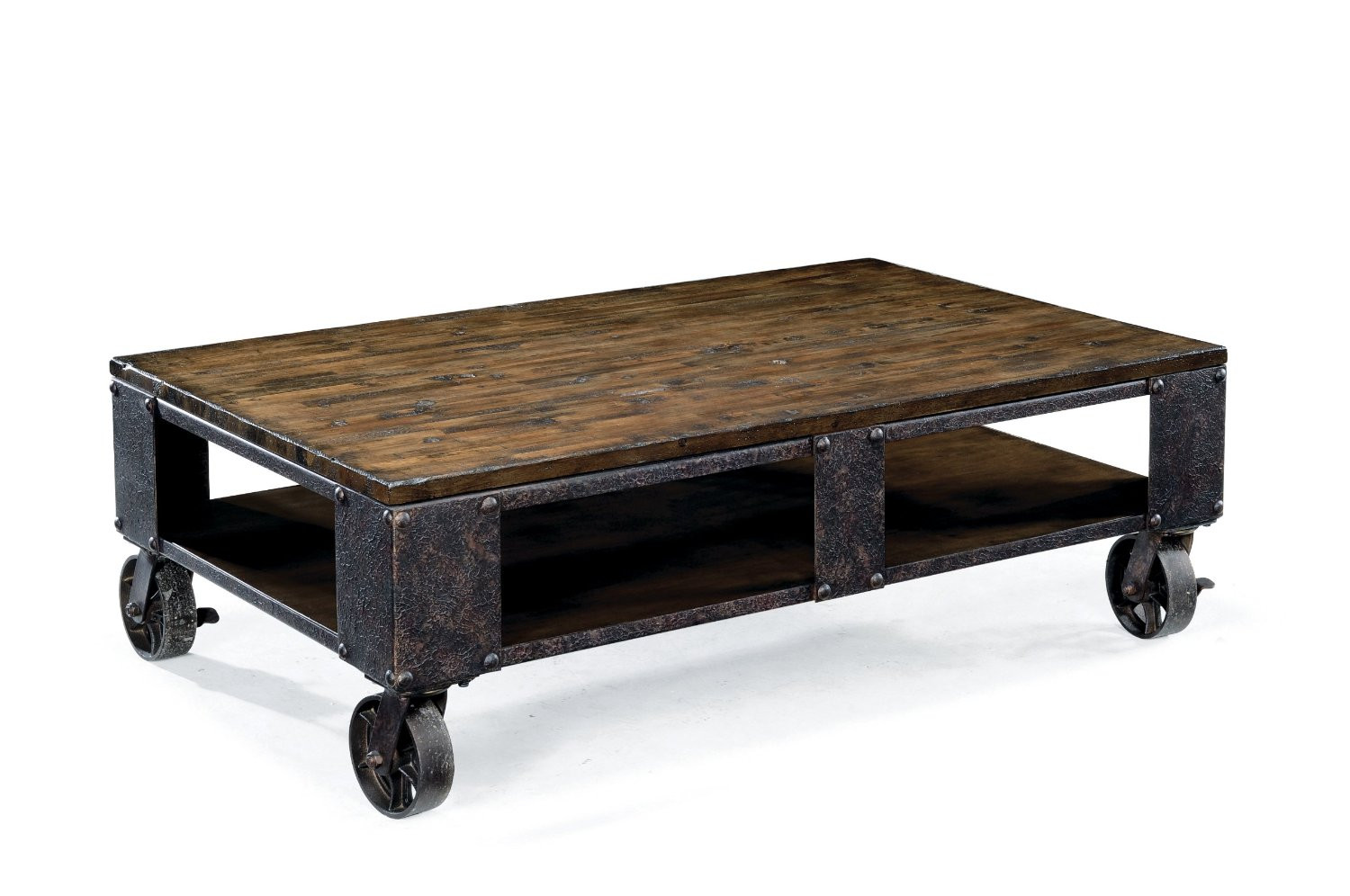 Best ideas about Industrial Coffee Table
. Save or Pin Modern Industrial Warehouse & Railroad Cart Coffee Tables Now.