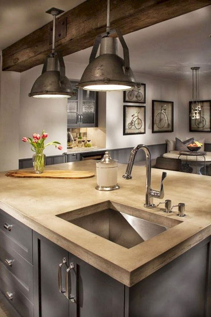 Best ideas about Industrial Kitchen Decor
. Save or Pin Best 25 Rustic industrial decor ideas on Pinterest Now.