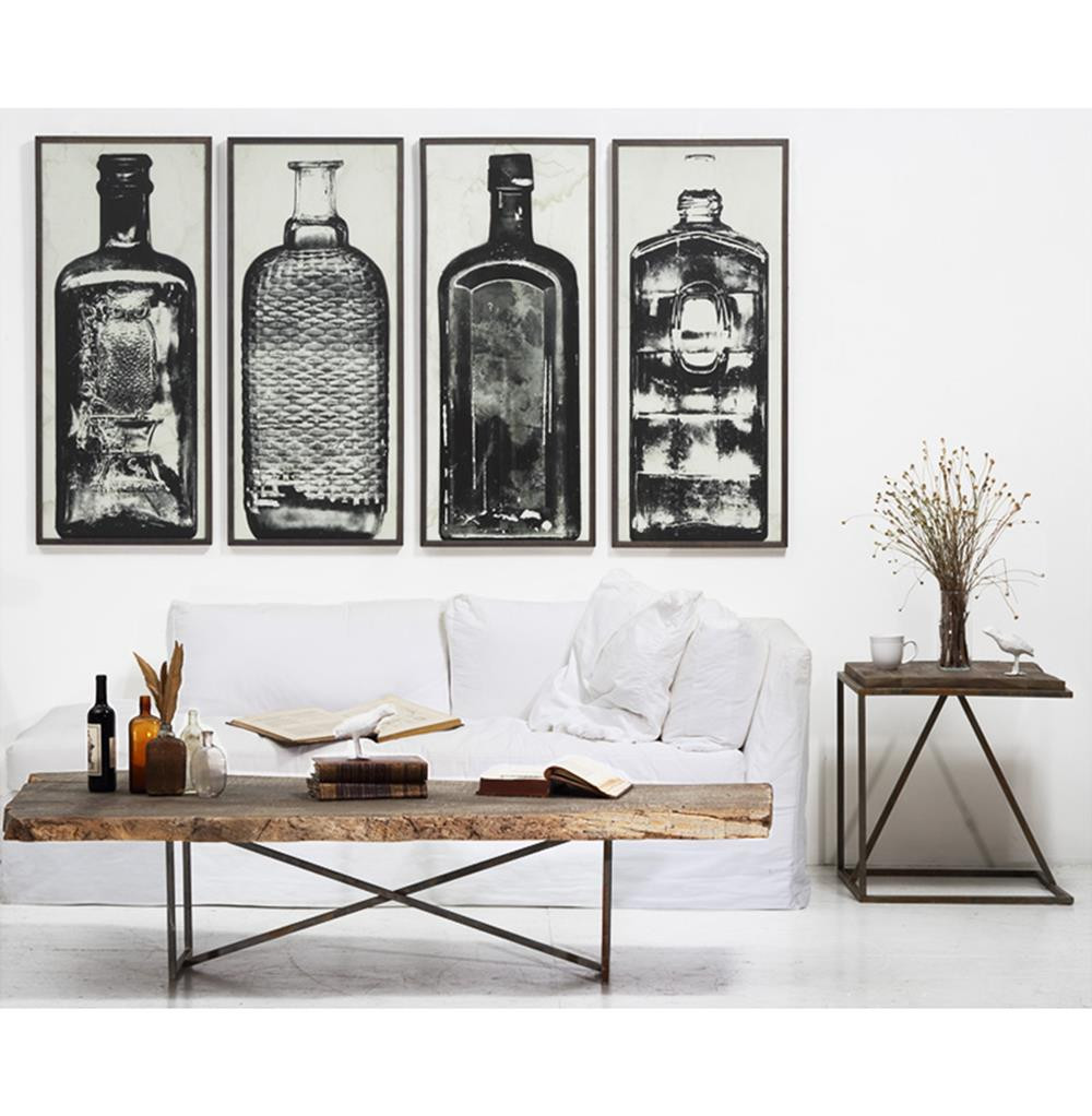 Best ideas about Industrial Wall Art
. Save or Pin Copper River Industrial Loft Bottle Black White Wall Now.