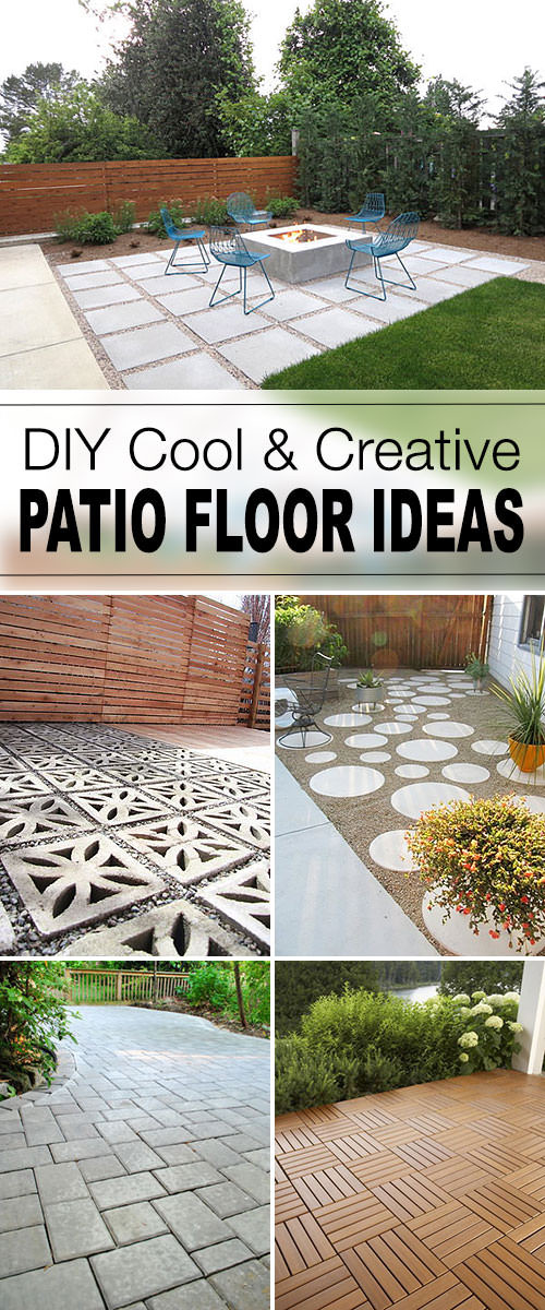 Best ideas about Inexpensive Ways To Cover Concrete Patio
. Save or Pin 9 DIY Cool & Creative Patio Flooring Ideas Now.