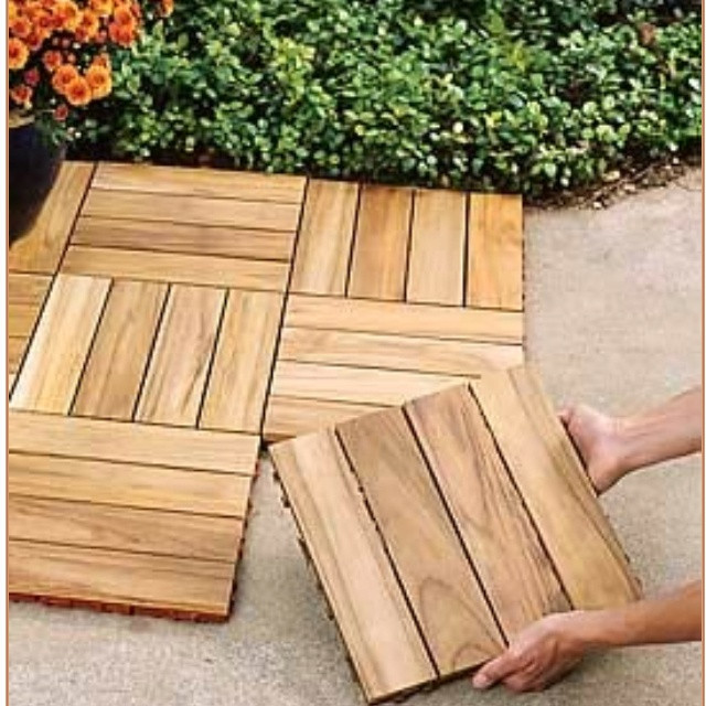 Best ideas about Inexpensive Ways To Cover Concrete Patio
. Save or Pin I really want to install these over our ugly concrete Now.