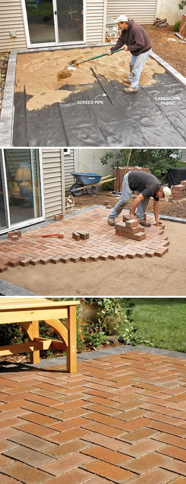 Best ideas about Inexpensive Ways To Cover Concrete Patio
. Save or Pin DIY Concrete Patio Cover Up Ideas Now.