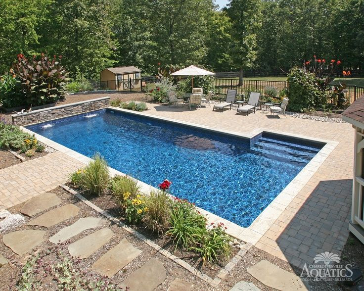 Best ideas about Inground Pool Deck Ideas
. Save or Pin 1475 best images about Awesome Inground Pool Designs on Now.