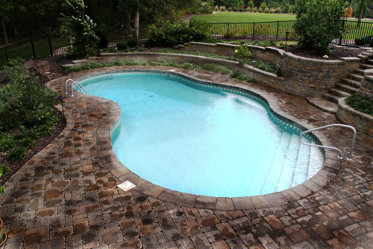 Best ideas about Inground Pool Designs
. Save or Pin Backyard Landscaping Ideas Swimming Pool Design Now.