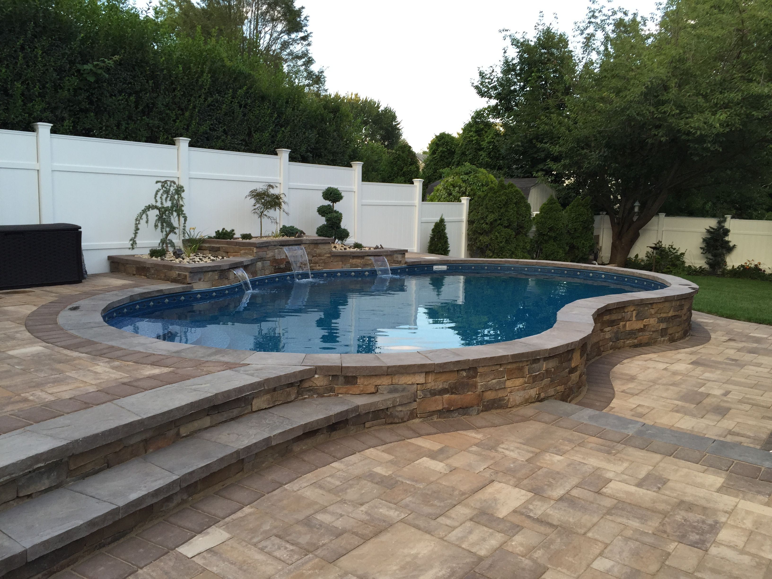 Best ideas about Inground Pool Prices Installed
. Save or Pin Ideas Semi Inground Pool Ideas For Exciting Backyard Now.