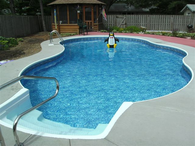 Best ideas about Inground Pool Prices
. Save or Pin Vinyl Liner Swimming Pool Prices & Designs Inground Pool Now.