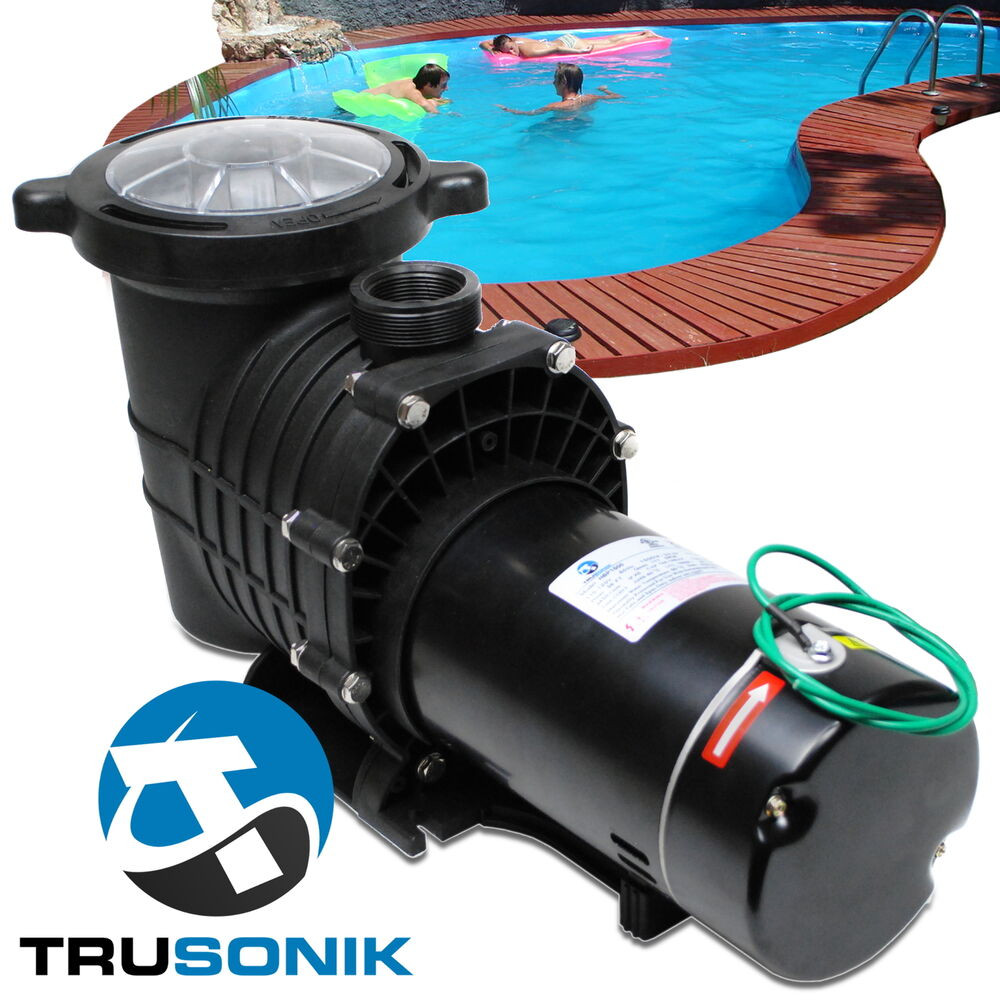 Best ideas about Inground Pool Pump
. Save or Pin NEW TruSonik 2 HP In Ground Swimming Pool Pump Motor Now.