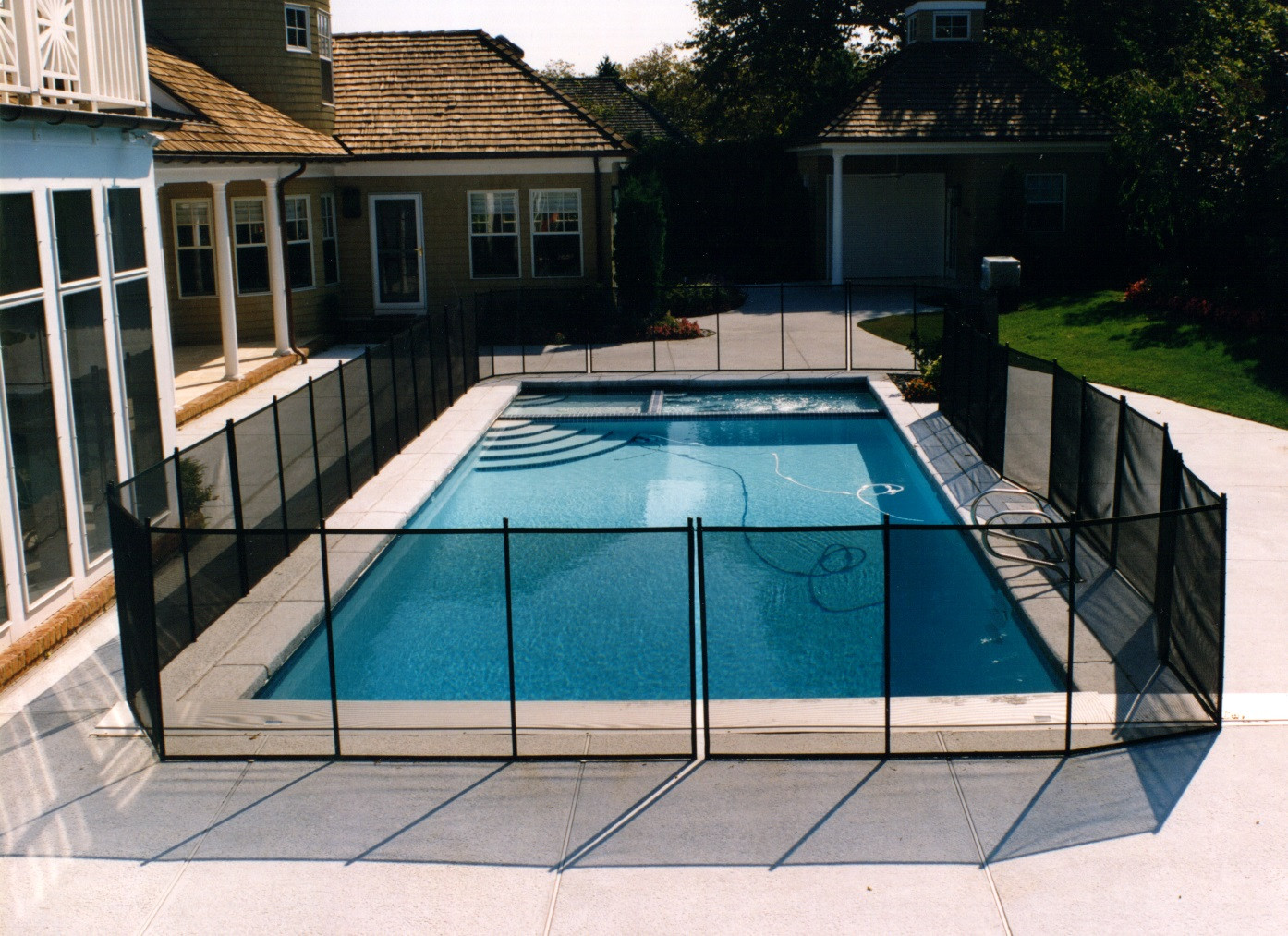 Best ideas about Inground Pool Safety Fence
. Save or Pin Inground Pool Safety Cover Fencing Landi Pools & Games Now.