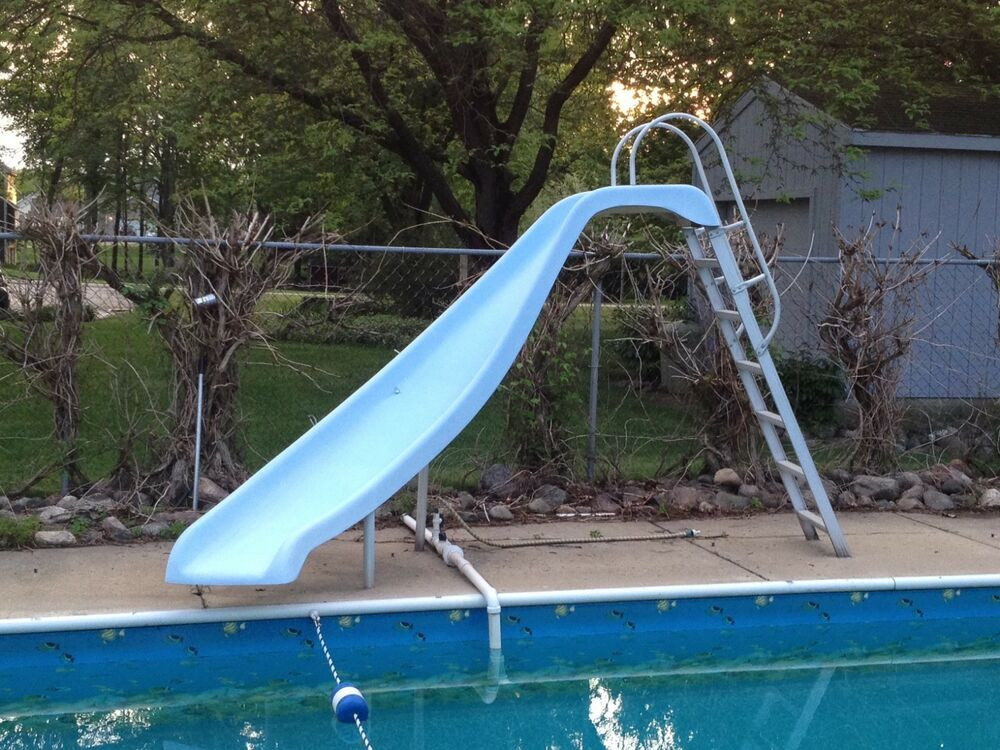 Best ideas about Inground Pool Slide
. Save or Pin Inground Swimming Pool Water Slide Used Left Curve Now.