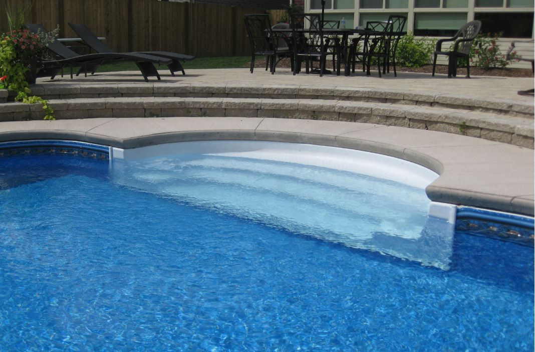 Best ideas about Inground Pool Stairs
. Save or Pin Inground Steps Aqua Blue Welland Now.