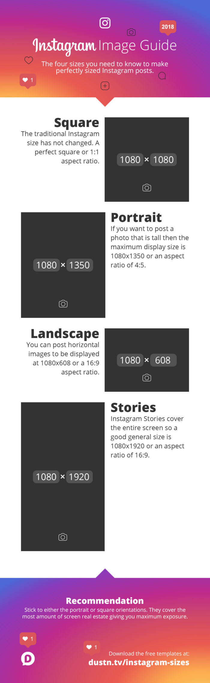 Best ideas about Instagram Landscape Dimensions
. Save or Pin instagram sizes infographic Social Media Handleiding Now.