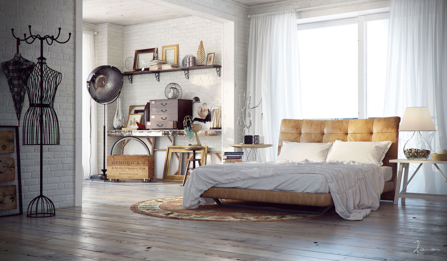 Best ideas about Interior Design Bedroom
. Save or Pin 21 Industrial Bedroom Designs Decoholic Now.
