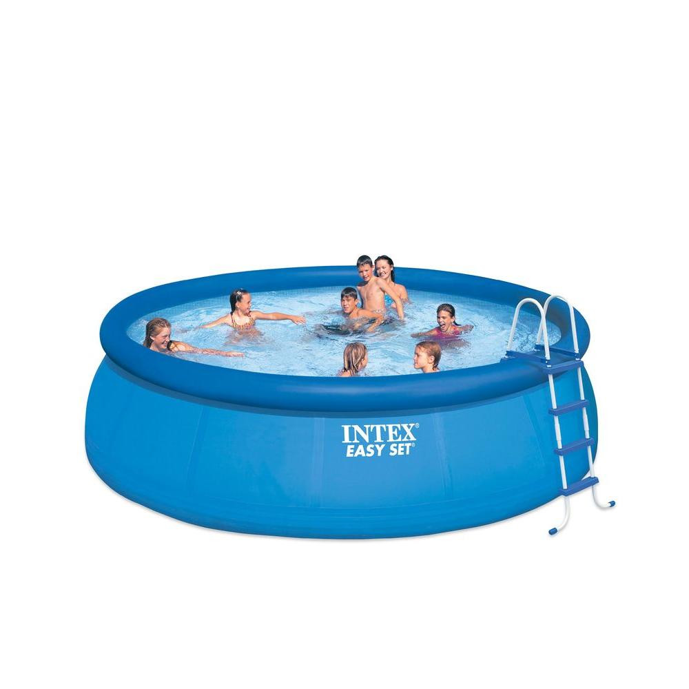 Best ideas about Intex Above Ground Pool
. Save or Pin Intex 15 ft x 48 in Round Easy Set Ground Pool Now.