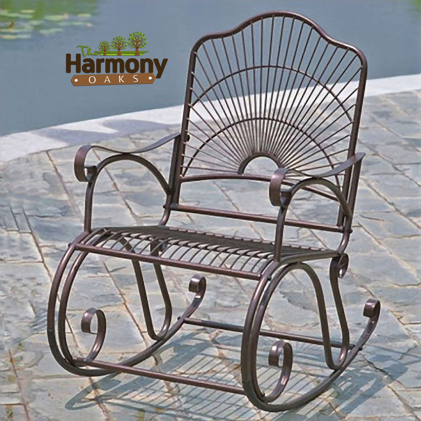 Best ideas about Iron Patio Set
. Save or Pin Rocker Wrought Iron Outdoor Patio Porch New Furniture Now.