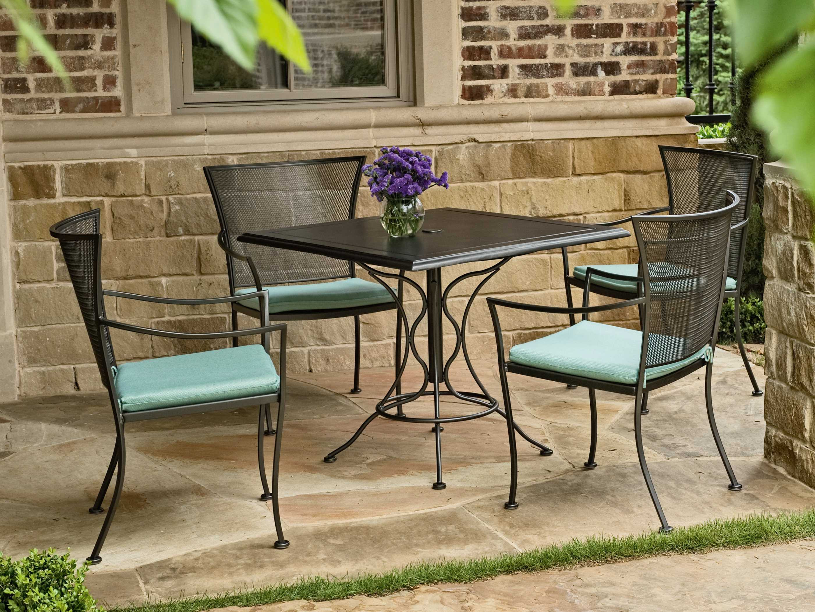 Best ideas about Iron Patio Set
. Save or Pin Woodard Amelie Wrought Iron Dining Set Now.